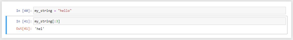 slicing در Stringها