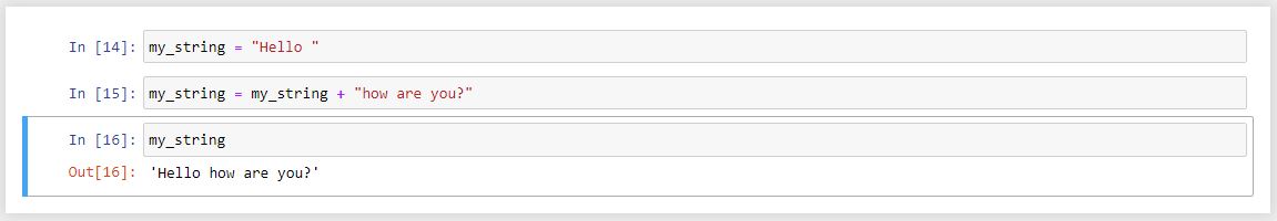 concatenate کردن در Stringها