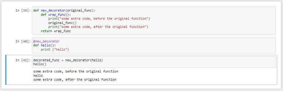 کاربرد decorator در تابع