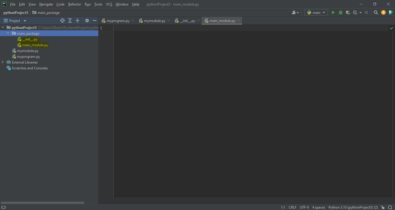  پکیج و ماژول در پایتون