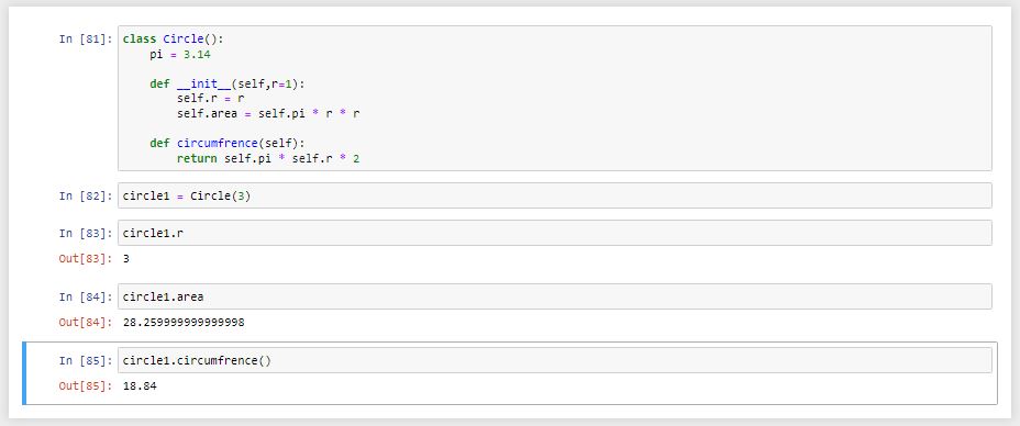 متدها و ویژگی‌های یک کلاس در شی‌گرایی