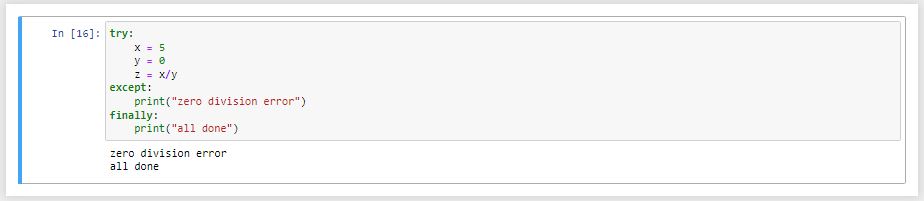 کنترل خطا و مدیریت Exceptions