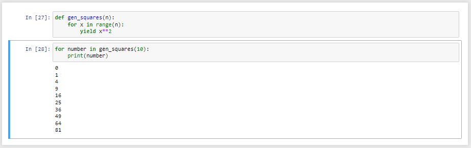 نحوه استفاده از تابع generator
