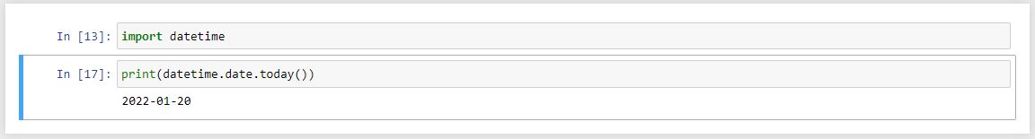 متد today از ماژول پیشرفته datetime