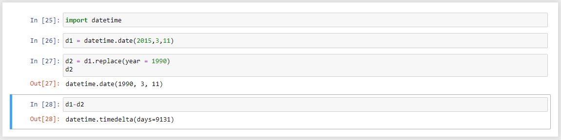 متد replace از ماژول پیشرفته datetime